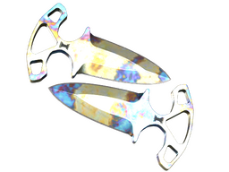 ★ Shadow Daggers | Case Hardened (Well-Worn)