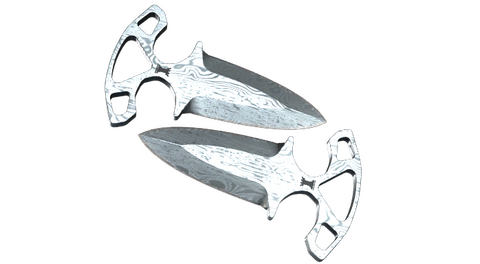 ★ Shadow Daggers | Damascus Steel (Well-Worn)