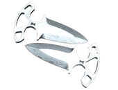 ★ Shadow Daggers | Damascus Steel (Minimal Wear)