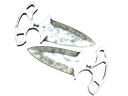 Shadow Daggers | Stained (Battle-Scarred)