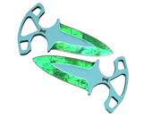★ Тычковые ножи | Гамма-волны (Немного поношенное) Изумруд