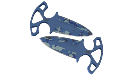 ★ StatTrak™ Shadow Daggers | Bright Water (Minimal Wear)