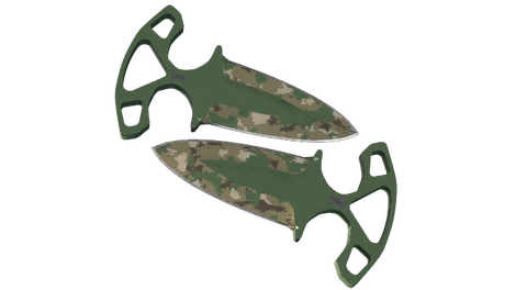 ★ StatTrak™ Shadow Daggers | Forest DDPAT (Field-Tested)