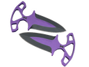 StatTrak™ Shadow Daggers | Ultraviolet (Minimal Wear)