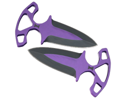 ★ StatTrak™ Shadow Daggers | Ultraviolet (Factory New)