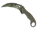 Talon Knife | Boreal Forest (Battle-Scarred)