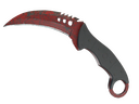 Talon Knife | Crimson Web (Well-Worn)