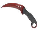 Talon Knife | Crimson Web (Minimal Wear)