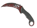 StatTrak™ Talon Knife | Crimson Web (Battle-Scarred)