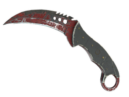 ★ Talon Knife | Crimson Web (Battle-Scarred)