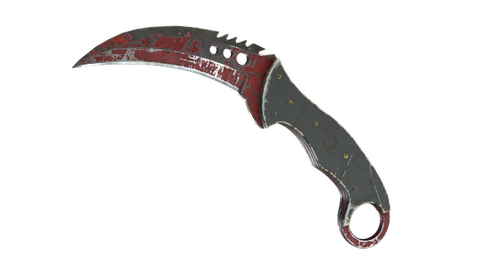 ★ StatTrak™ Talon Knife | Crimson Web (Battle-Scarred)