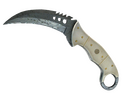 Talon Knife | Damascus Steel (Battle-Scarred)