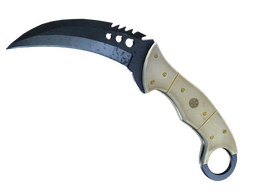 ★ StatTrak™ Talon Knife | Blue Steel (Battle-Scarred)