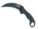 StatTrak™ Talon Knife | Night Stripe (Well-Worn)