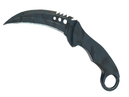 ★ Talon Knife | Night Stripe (Well-Worn)