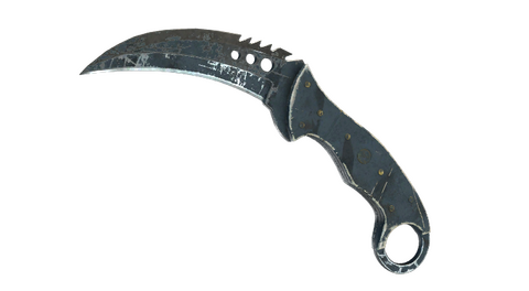 ★ Talon Knife | Night Stripe (Battle-Scarred)