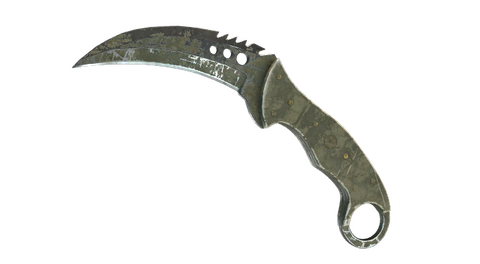 ★ Talon Knife | Safari Mesh (Battle-Scarred)