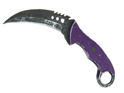 ★ Talon Knife | Ultraviolet (Battle-Scarred)