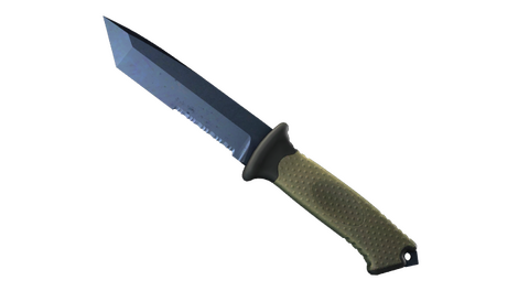 ★ Ursus Knife | Blue Steel (Battle-Scarred)