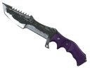 StatTrak™ Huntsman Knife | Ultraviolet (Battle-Scarred)