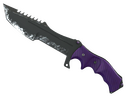 StatTrak™ Huntsman Knife | Ultraviolet (Well-Worn)