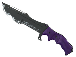 ★ StatTrak™ Huntsman Knife | Ultraviolet (Field-Tested)