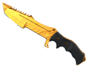 Huntsman Knife | Tiger Tooth (Minimal Wear)
