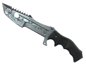 ★ Huntsman Knife | Damascus Steel (Battle-Scarred)