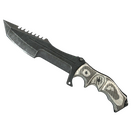 ★ Huntsman Knife | Black Laminate (Well-Worn)
