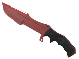 ★ StatTrak™ Huntsman Knife | Crimson Web (Factory New)