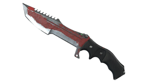 ★ Huntsman Knife | Crimson Web (Battle-Scarred)