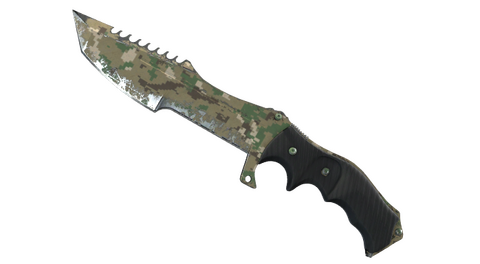 ★ Huntsman Knife | Forest DDPAT (Well-Worn)