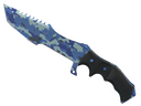 StatTrak™ Huntsman Knife | Bright Water (Minimal Wear)