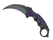 ★ StatTrak™ Karambit | Ultraviolet (Minimal Wear)