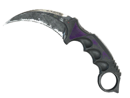 ★ Karambit | Ultraviolet (Battle-Scarred)