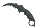 StatTrak™ Karambit | Night (Battle-Scarred)