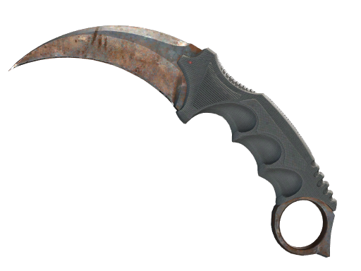 Karambit (★) | Revestimento Enferrujado (Veterana de Guerra)