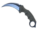 Karambit | Blue Steel (Battle-Scarred)