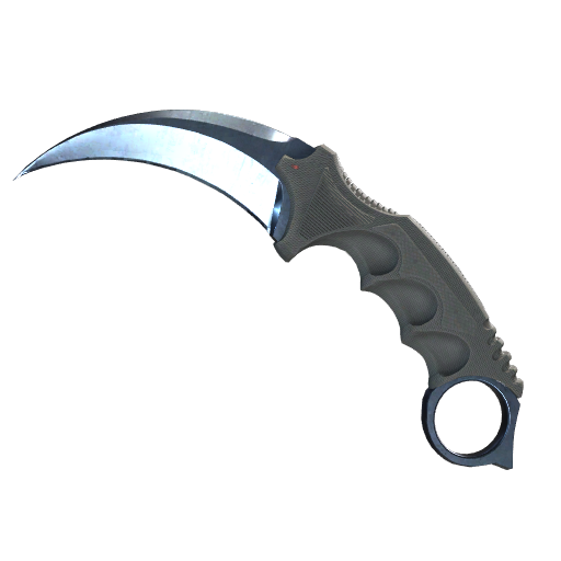 ★ StatTrak™ Karambit | Blue Steel (Minimal Wear)