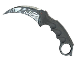 ★ StatTrak™ Karambit | Damascus Steel (Battle-Scarred)