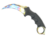 ★ StatTrak™ Karambit | Case Hardened (Well-Worn)