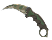 ★ StatTrak™ Karambit | Forest DDPAT (Well-Worn)