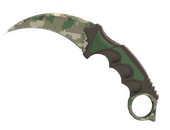 ★ StatTrak™ Karambit | Forest DDPAT (Minimal Wear)