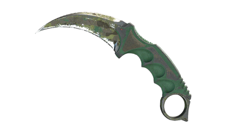 ★ Karambit | Boreal Forest (Battle-Scarred)