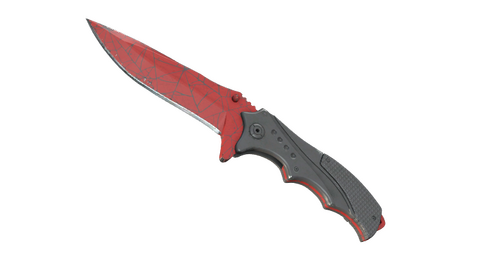 ★ StatTrak™ Nomad Knife | Crimson Web (Well-Worn)