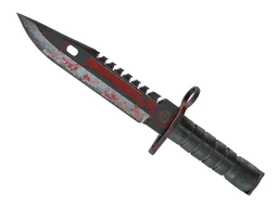 ★ M9 Bayonet | Crimson Web (Battle-Scarred)