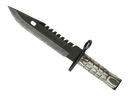 StatTrak™ M9 Bayonet | Black Laminate (Battle-Scarred)