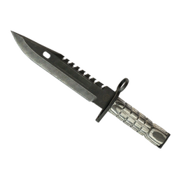 ★ M9 Bayonet | Black Laminate (Battle-Scarred)