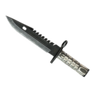 ★ M9 Bayonet | Black Laminate (Well-Worn)