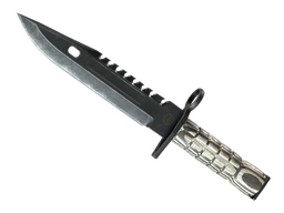 ★ StatTrak™ M9 Bayonet | Black Laminate (Factory New)